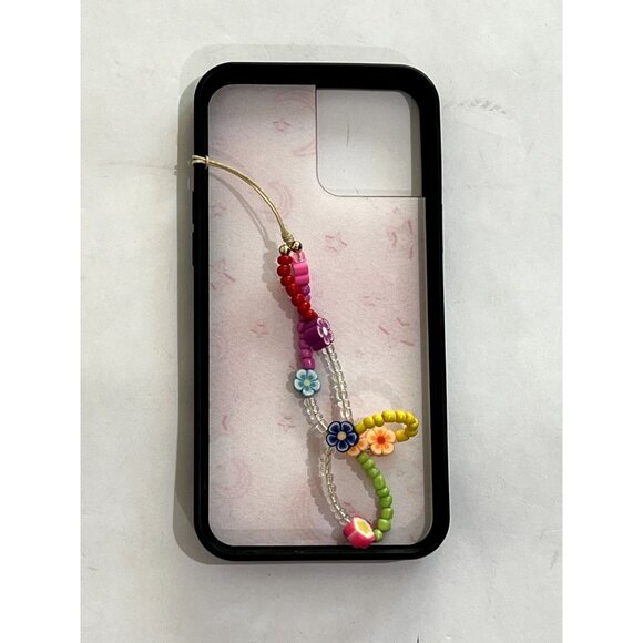 Wildflower Slumber Party iPhone 13 Pro MAX Case with Bead Floral Charm - Picture 2 of 2